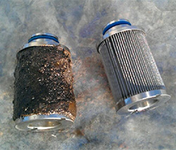 contaminated-fuel-filter