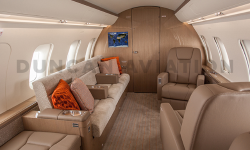 Interior of updated Challenger 605