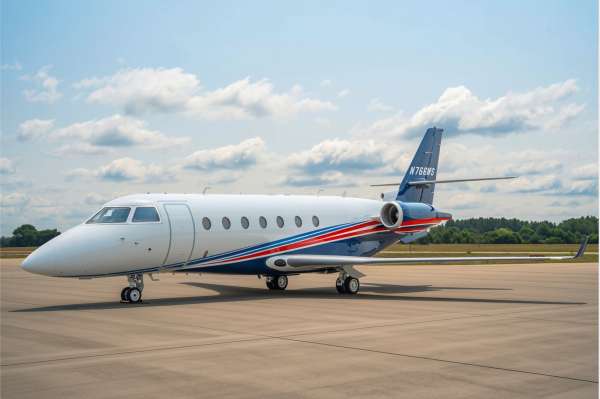 Gulfstream G200 SN 182 Reg N766WS Exterior