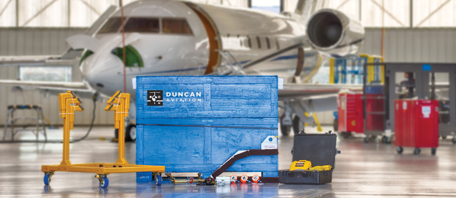 Duncan Aviation Mexico Crate