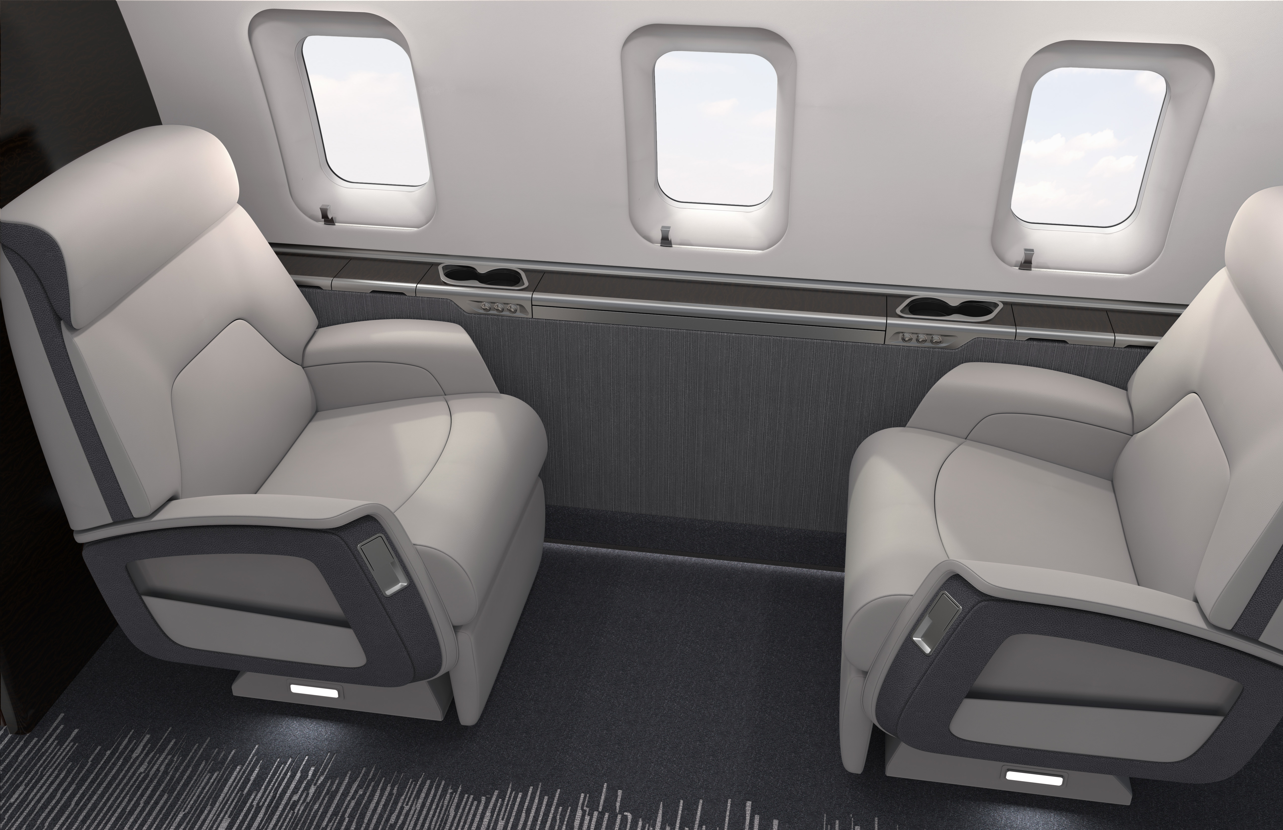 Duncan Aviation Adds Contemporary Touches To Cl605 Cabin | Duncan Aviation